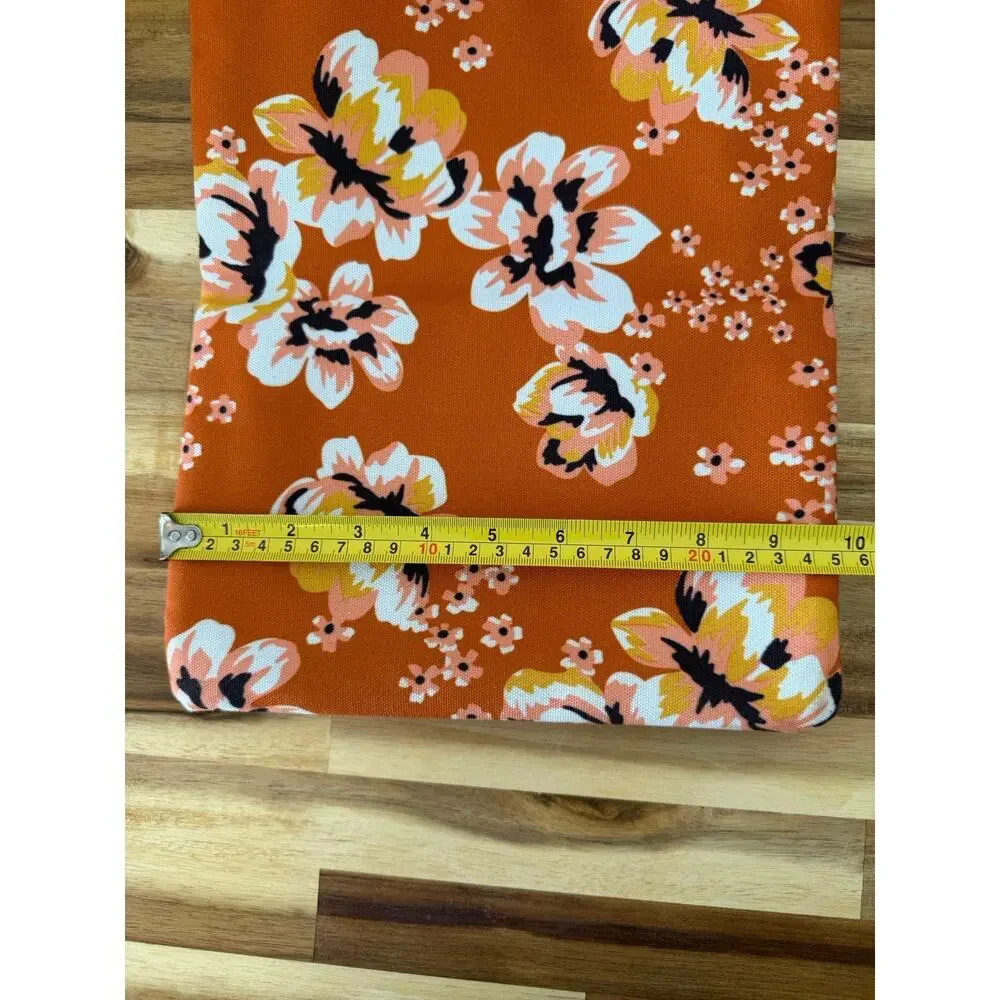 Rachel‎ Pally Floral Orange Yellow Clutch